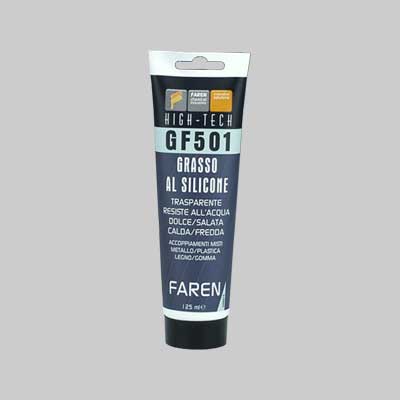 GRASSO AL SILICONE TRASPARENTE TUBETTO DA 125 ML (FAREN)